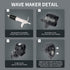 UPETTOOLS Aquarium Circulation Powerhead Wavemaker Pump | Controllable Submersible Circulation | 3170GPH, 6340GPH,