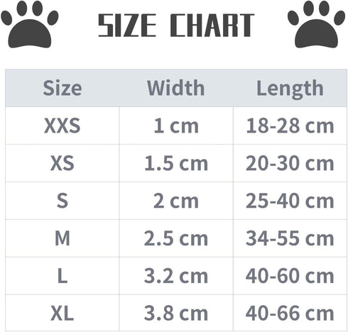 Lionet Paws Dog Collar with Bowtie - Durable Adjustable Collar for X-Small Dogs and Cats