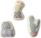 Fringe Studio Mini Potted Cactus Toy Set of 3 (521014) Multicolored