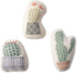 Fringe Studio Mini Potted Cactus Toy Set of 3 (521014) Multicolored