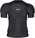 TUOY New Football Rib Chest Protector Shirt | Padded Compression Shirts with 6 Pads, Adult Sizes