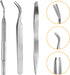Tick Removal Tool for Dogs - Cat Comb for Shedding, Stainless Steel Grooming Comb Kit for Small Dogs (10 Pack)