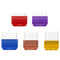 COSYONALL Animal Stainless Steel Dog Guide Comb Set, 5 Color Cutting Length 1/8"-5/8" for A5 Detachable Blade