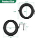5 PAHTTO Bucket Toilet Seat, Portable Toilet Seat for Gal Buckets, Camping Toilet Seat, Snap-on Toilet Seat
