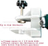 SHELANDY Pet Dog Grooming Table Arms - Hair Dryer Holder Hands-Free Tool Holding Arms with Clamps