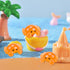 Comidox 24Pcs Cute Mini Resin Crabs Glow in The Dark Crab Figurines Bulk for Crafts Marine Animal Decor for Moss