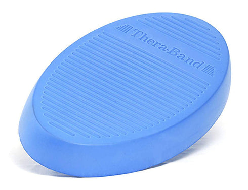 THERABAND Blue Foam Stability Trainer Pad, Intermediate Level, Balance Trainer & Wobble Cushion for Core Strength