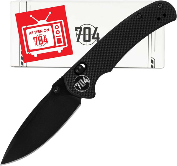 704 Gear Urban Ranger V2 | EDC Folding Pocket Knife with Ambidextrous Thumbstud and