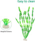 AQUANEAT Fish Tank Decorations,Fish Tank Plants, Aquarium Plants Plastic, 12Inch Tall Aquarium Plants, 10packs by AQUANEAT