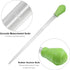 50 ML Coral Feeder Long Syringe, Aquarium Long Syringe Dropper Pipette Turkey Baster for Marine Fish Feeding (Green/Long Syringe)
