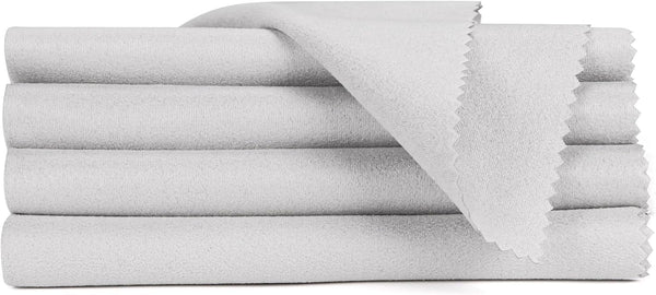 CKPART 5PCS Gun Cleaning Cloth Rags12 x12 - Gray Gun Cloth Microfiber