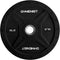 GYMENIST Bumper Plates for 2 Inch Olympic Bars, Premium Commercial Gym, Available in 10 LB to 55 LB Black or Multi Color