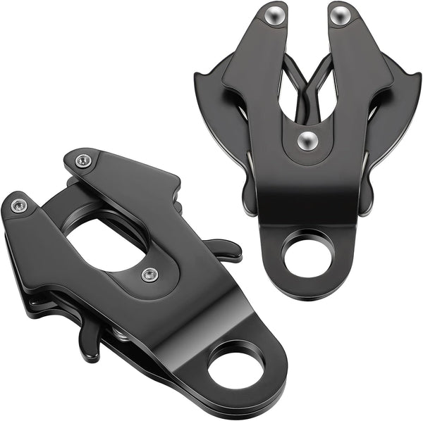 Reginary 2 Pcs Frog Clip Dog Leash Clip - Quick Release Buckle Replacement Clasp for Pet Collar