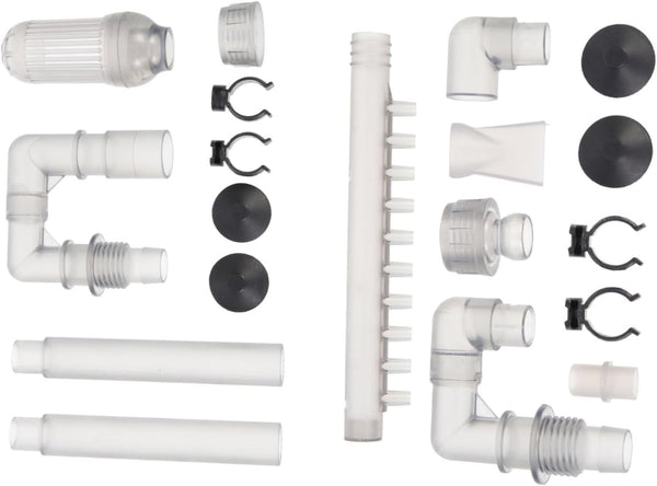1 Set Plumbing Fittings for Fish Tank Filter Tube, Aquarium Filter Water Tubing, External Filter Water Case Overflow Kit