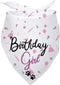 Happy Birthday Dog Bandana for Girls, Dog Birthday Bandana Pet Accessories for Large Dog Lovers