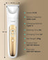 4 1, 2000mAh Trimmer oneisall Quiet Dog Grooming Kit in LED Light Dog Nail Grinder, Pet Grooming Clippers Paw for Paw