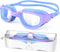 Kids Swim Goggles, Anti-Fog UV Protection Pool Goggles for Boys and Girls, Ages 6-14
