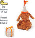 Pet London Happy Birthday Dog Toy - 2 Toys in 1, Plush Dog and Detachable Present, Squeaky Gift for Dog