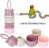 Pink Bird Backpack Carrier - Airline-Approved Pet Bubble Carrier for Birds, Ventilate Transparent Space Capsule