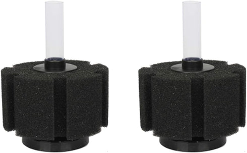 55 ALEGI Aquarium Sponge Filter with Airline Tubing, Check Valves, Suction Cups for Gallon Fish Tank, Betta, Nano