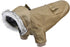 Warm Dog Hooded Trench Coat, Windproof Parka Jacket for Cold Weather (XXL, Khaki)