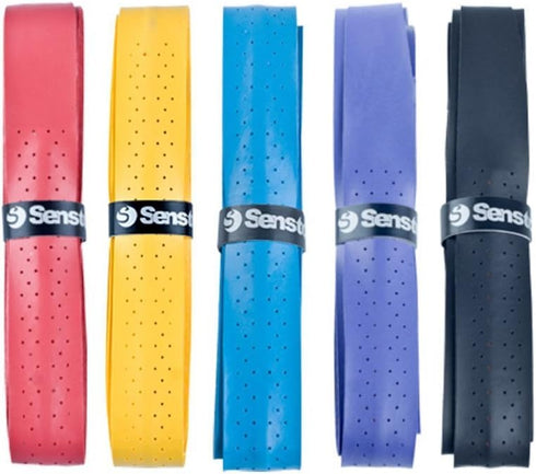 Senston New Rackets Grip Anti Slip Perforated Super Absorbent Tennis Overgrip, Badminton Overgrip