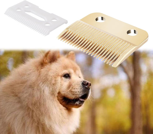 1037-400 Replacement Clippers Blades Compatible with Wahl 30-15-10, Professional Adjustable Blade Set, 2 Set
