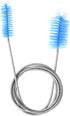 UEETEK Stainless Flexible Cleaning Brush - Double Ended Canister Filter Tube Hose Pipe Cleaner for Aquariums