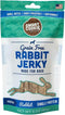 Single Ingredient Rabbit Jerky Dog Treats: Training Treat Strips for Dogs with Allergies, 100% Meat, Grain Free, 3oz