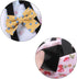 TUOTUOJIA Adjustable Chicken Diaper for Pet Duck for Washable Poultry Nappies Hens Clothes with Pretty Bow Reusable