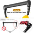 SELEWARE Water Ski Rope, Soft Rubber Handle with 2 Floats, 2 Section Boat Tow Rope, 4000 lbs Capacity