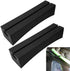 KEENSO Car Roof Rack, One Pair Portable EVA Soft Oval Racks for Surfboard Kayak, Standup Paddle