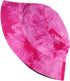 Reversible Tie Dye Bucket Hat, Multicolored Cotton Fisherman Cap, Packable Sun Hat