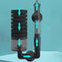 Single Headed Aquarium Fish Tank Filter, Quiet Bubble Filter with Sponge and Filtered Ceramic Balls for Fish Tank