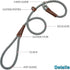 3FT Slip Lead Dog Training Leash, No Pull Dog Leash for Medium Large Dogs, 1/2 Inch Durability Nylon Rope Slip Leash