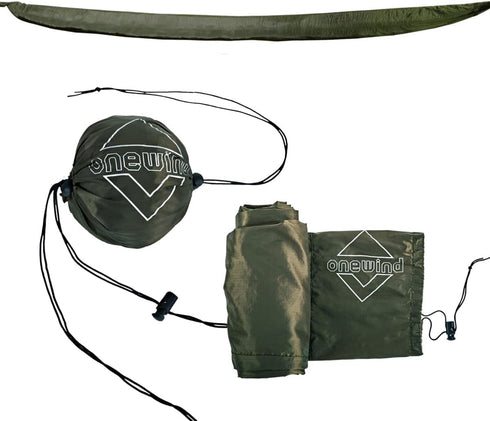 onewind One Piece Tarp Sleeve 12ft, Lightweight Camping Rain Fly Snakeskin for Easy Storage and Display