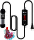 AquaMiracle Upgraded 50W Small Aquarium Heater, Mini Heater with Dry-Run Protection for 5-10 Gal