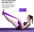 Resistance Bands Set, Long Exercise Bands for Arms, Shoulders, Legs, Butt, Workout Stretch Bands for Therapy