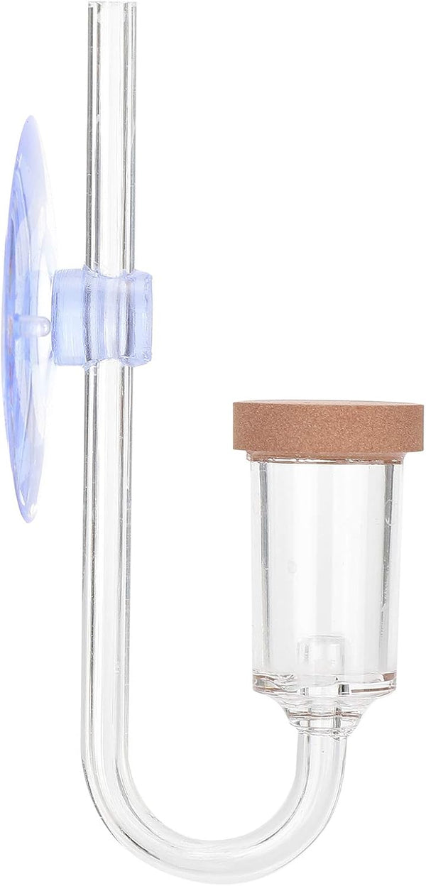 CO2 Diffuser | Fish Tank CO2 Atomizer | Transparent Acrylic for Home Aquarium