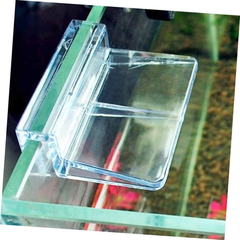 balacoo 8pcs Aquarium Cover Bracket, Fish Tank Accessories Lid Handle Clip for 10mm Acrylic and Glass