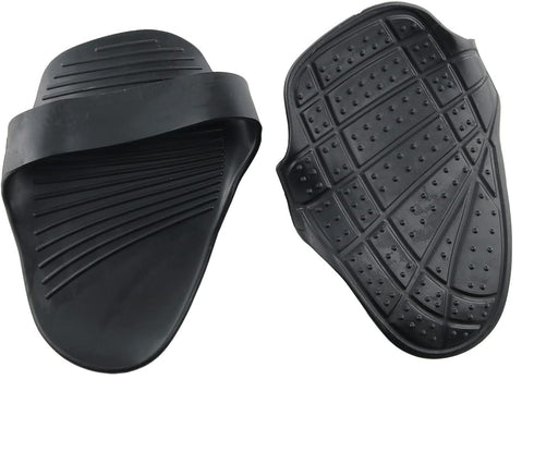 WHYHKJ 2PCS Lifting Grip Pads Gloves for Weightlifting Bodybuilding for Weightlifting Bodybuilding, Black