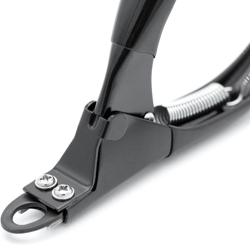 Trimmer Jeffers Pet Nail Large Hole Black Guillotine Clippers for Dog, Cat, Puppy & Small Animal Grooming Stainless