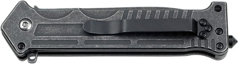 MTECH USA MT-A840P Spring Assisted Joker Knife, 4.75-Inch Closed,Stonewash by MTECH USA