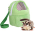 1 PCS Portable White Mesh Bag, African Hedgehog Hamster Breathable Pet Carrier, Handbags Puppy Cat Travel Backpack