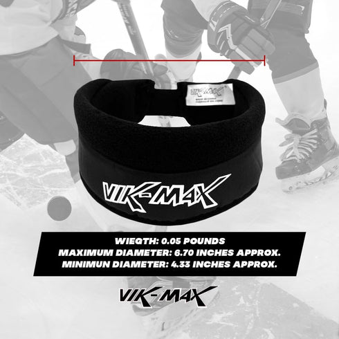 Hockey Neck Guard, Cut-Resistant Soft Protector, Optimal Safety Gear for Adults & Youth, Ideal for All Age Hockey