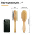 Dog Brush Cat Brush - Vokiuler Double Sided Bristle and Pin Pet Brush for Grooming Long Short Hair, 2 Pack