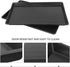 Alipis Bird Toilet Pan: Black Replacement Tray for Bird Cage, Dog Crate, Bunny Cage, 2Pcs Pet Poop Holder