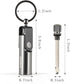 SOMGEM Permanent Match Keychain 2 Pack, Kerosene Refillable, Waterproof Flint Fire Starter for Outdoor Camping Emergency Survival Gear