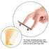 10Pcs 4.33X1.49In Outanaya Fingerboard Foam Grip Tape Nonslip Finger Skateboard Stickers Easy Apply Replacement Foam