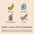 Bocce's Bakery PB Banana Chip Recipe Treats for Dogs, Wheat-Free, All-Natural Soft & Chewy Cookies, 6 oz